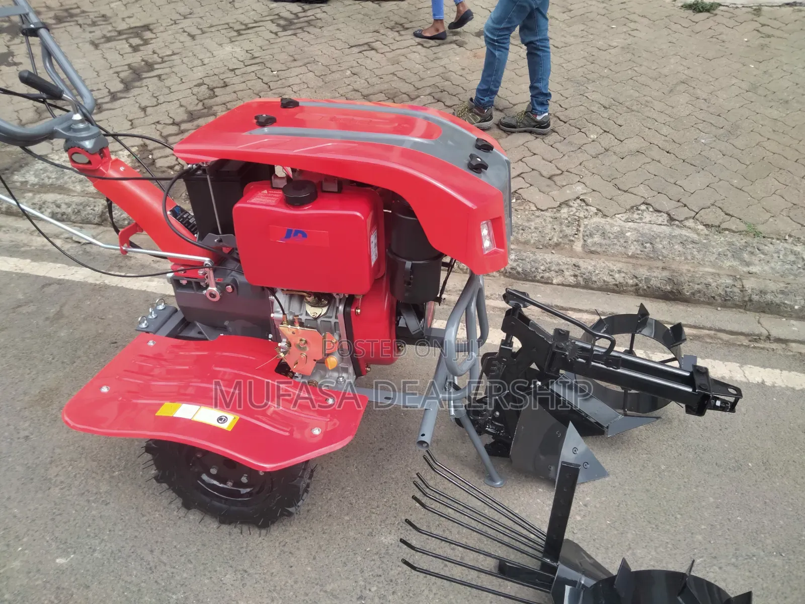 14hp Diesel-Driven Power Tiller Machine