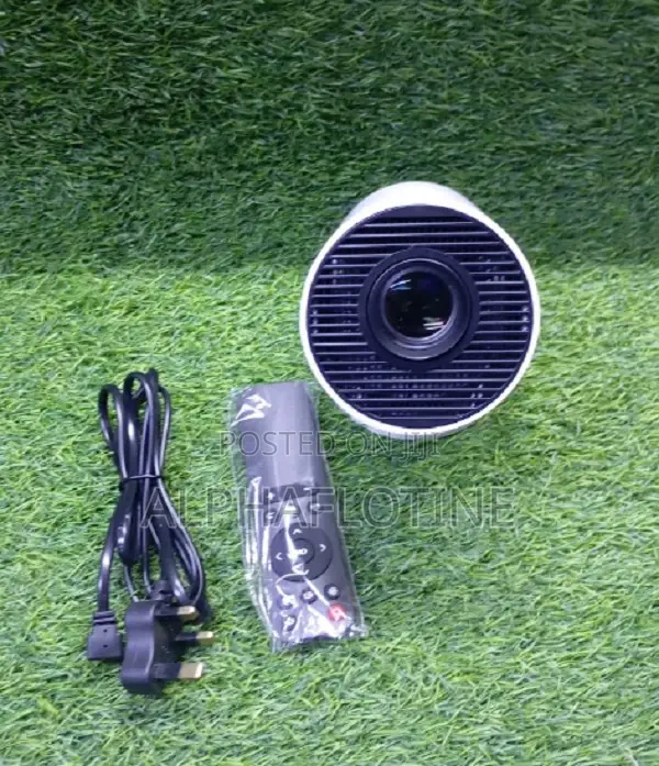 White Colour Hy300 LCD Projector -2gb Ram and 16gb Storage
