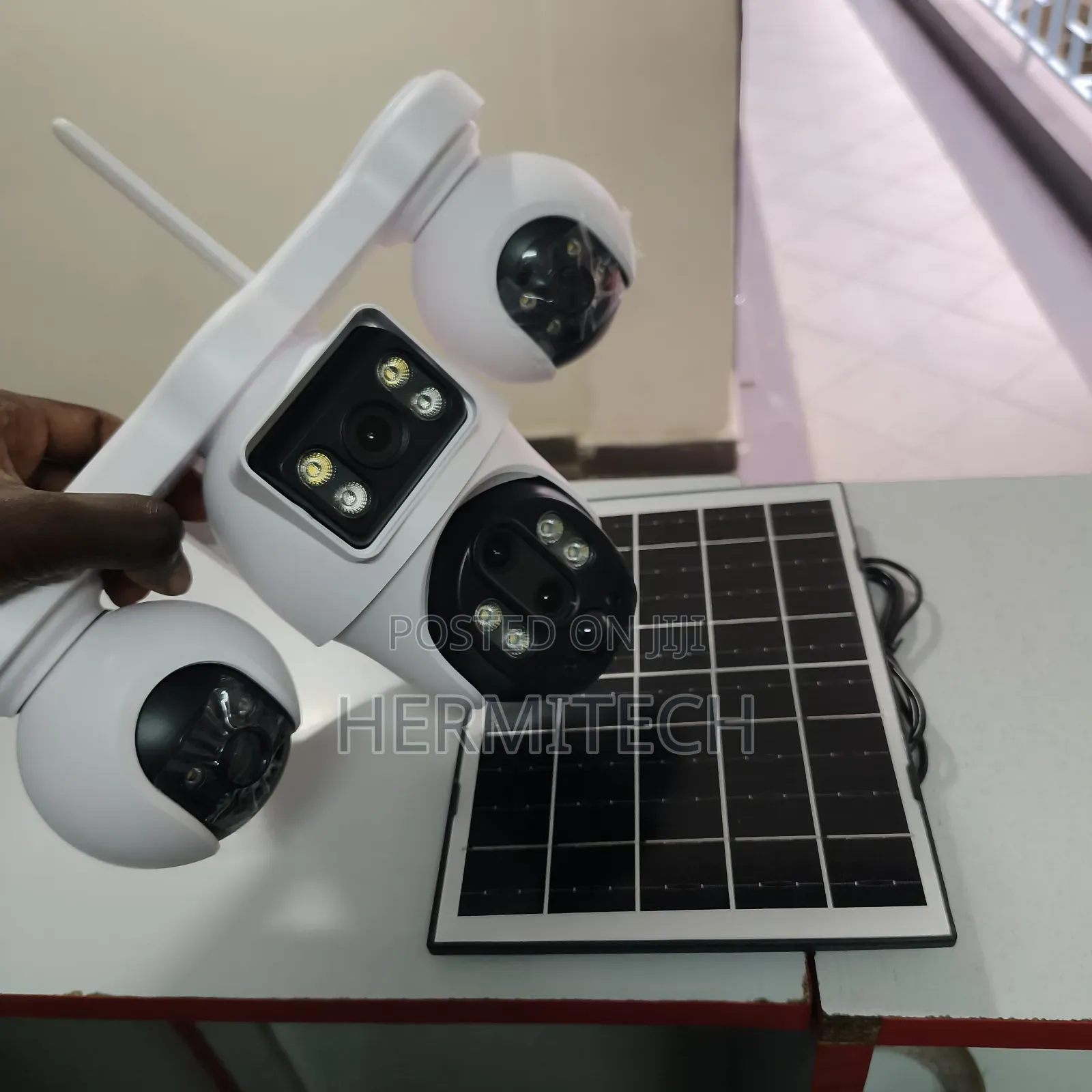 5lens CCTV Cameras Outdoor Surveillance Camera Outdoor Wireless Solar