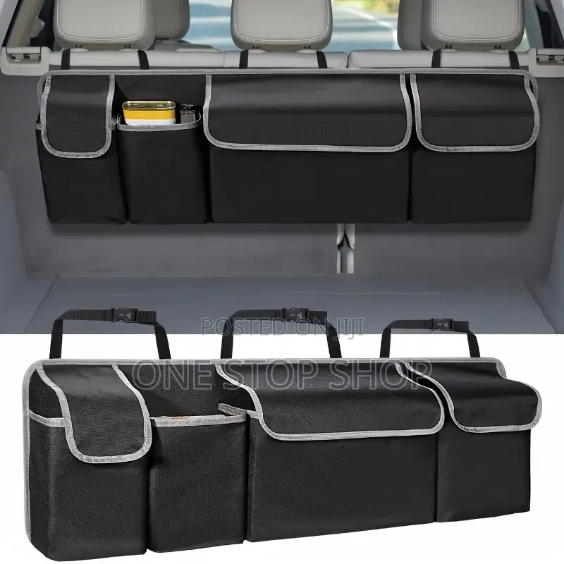 Multifunctional Fabric Backseat or Trunk Organizer