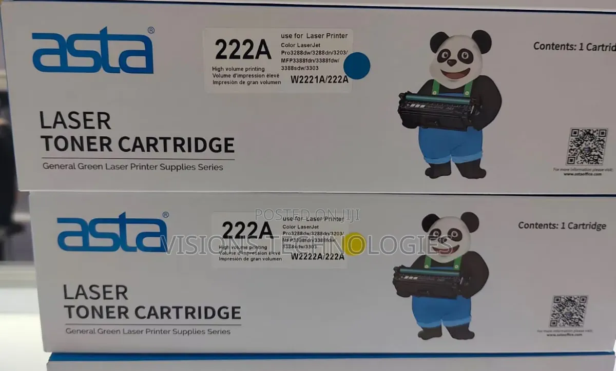 Asta Brand Toner Hp222a Yellow and Cyan