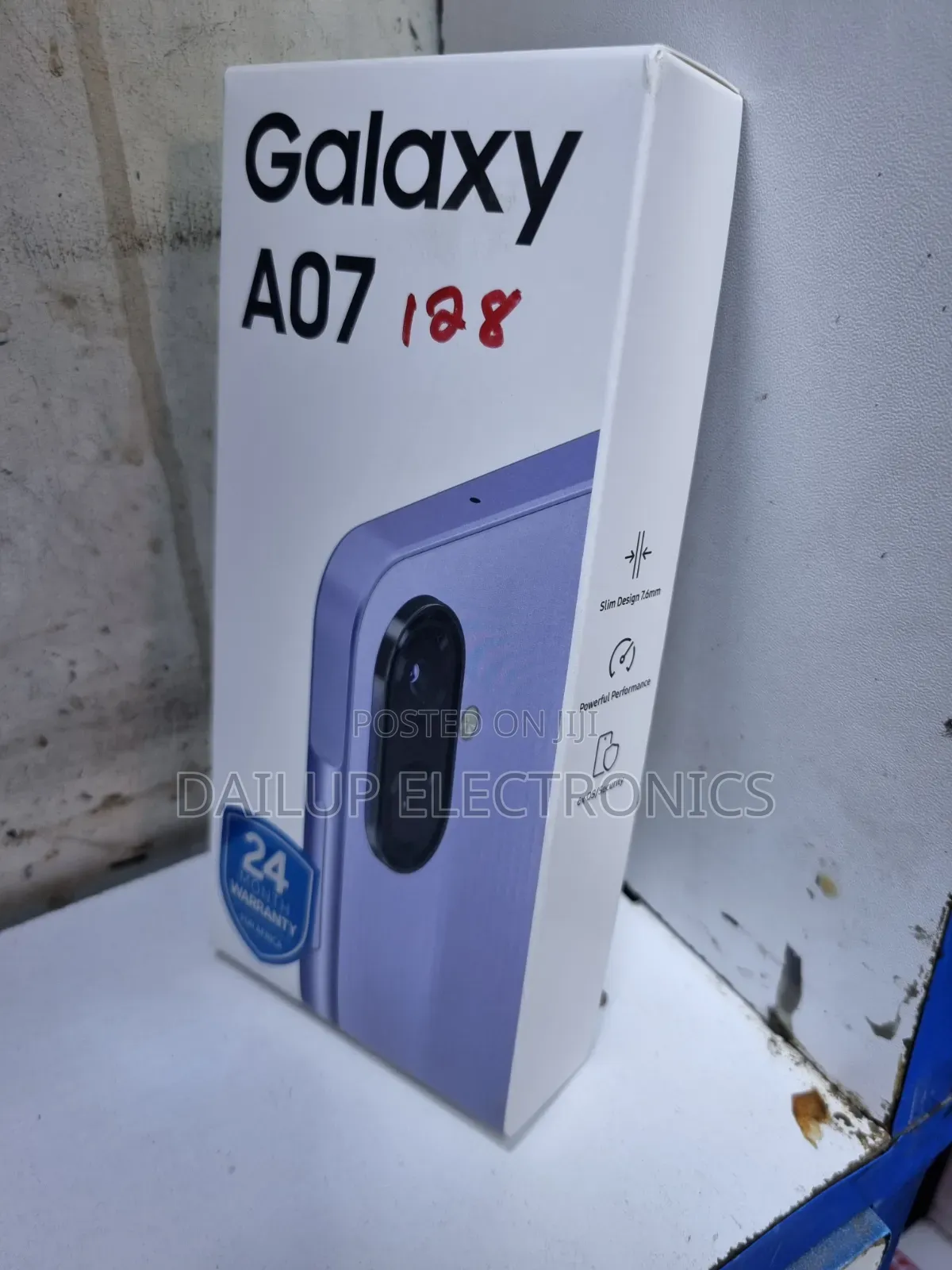 New Samsung Galaxy A07 4G 128 GB Purple