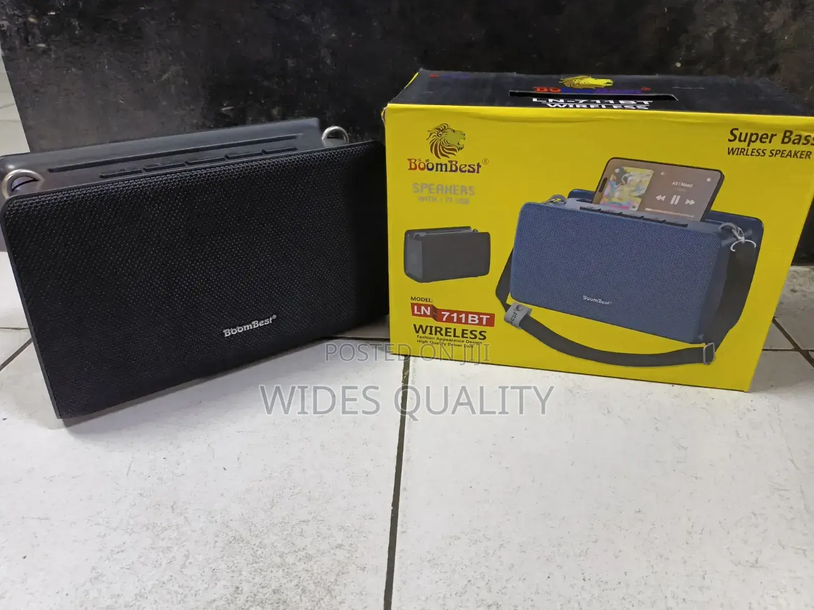 Boombest Ln-711bt Portable Wireless Speaker