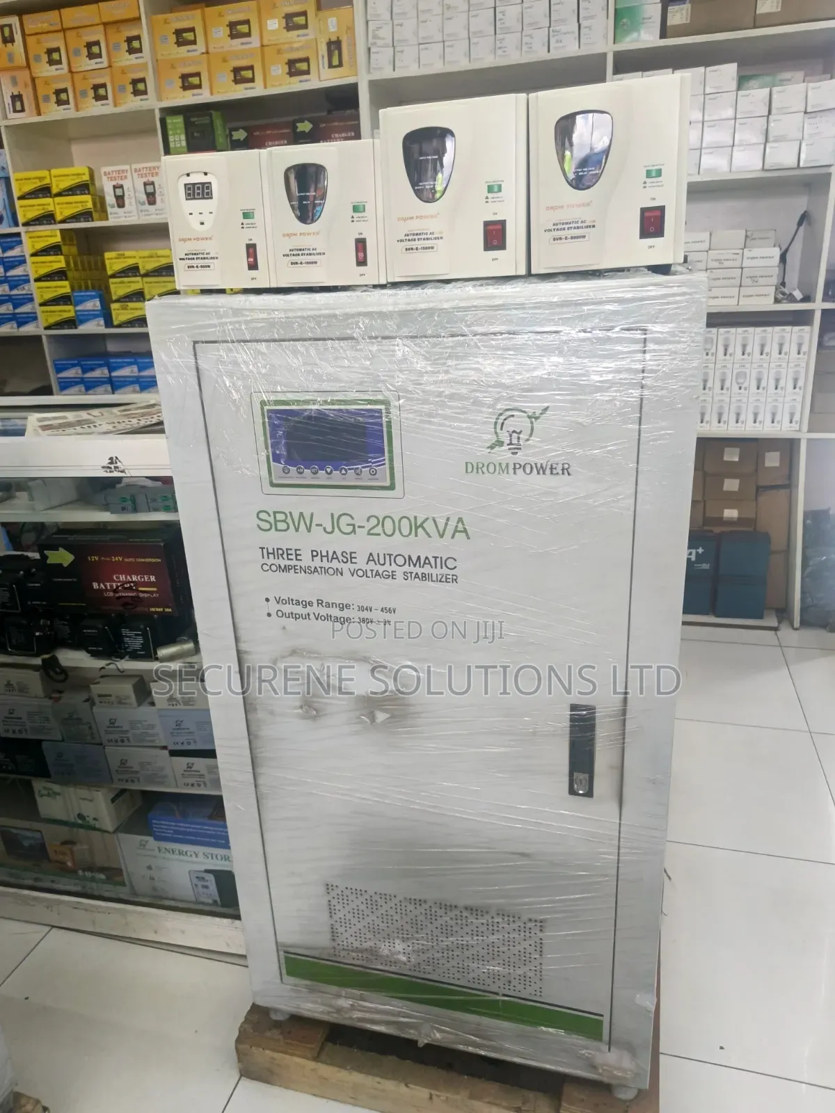 Drompower SBW-Jg-200kva Three Phase Voltage Stabilizer.