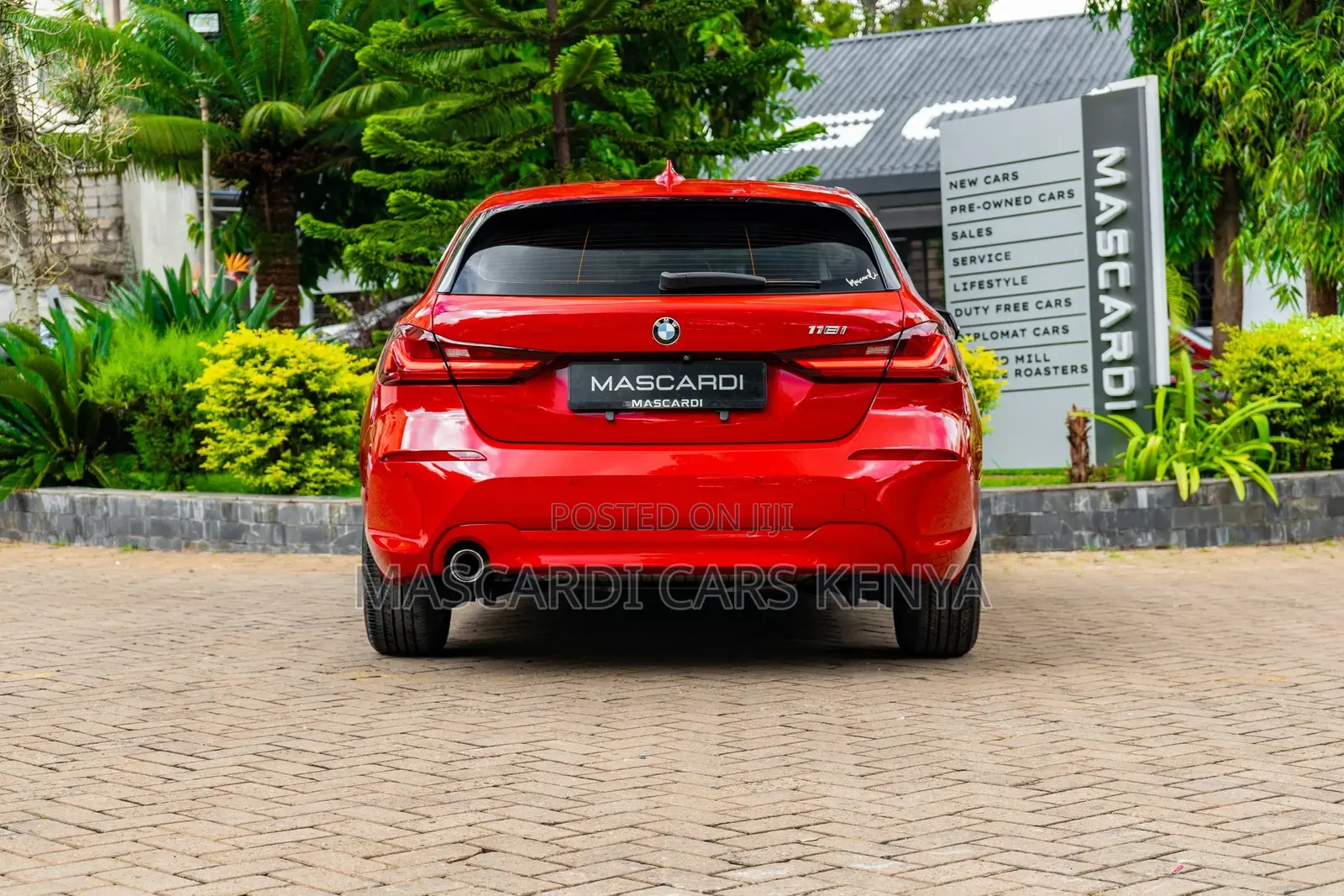 BMW 118i 2019 Red