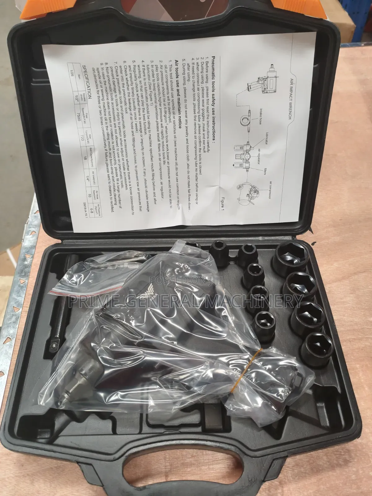 Pneumatic Half Inch Impact Wrench