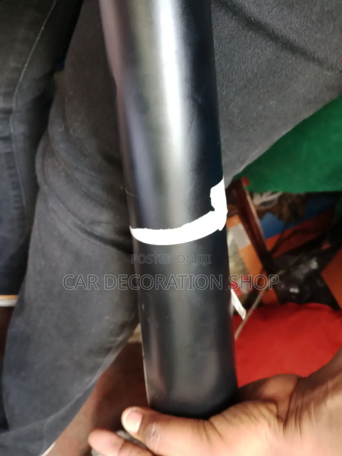 Matte Black Car Vinyl Sticker Wrap 1.5mx1m