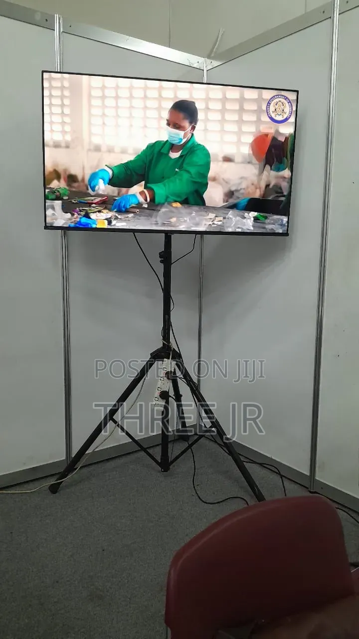 Tv Screen Very Nice Set Up 55inch