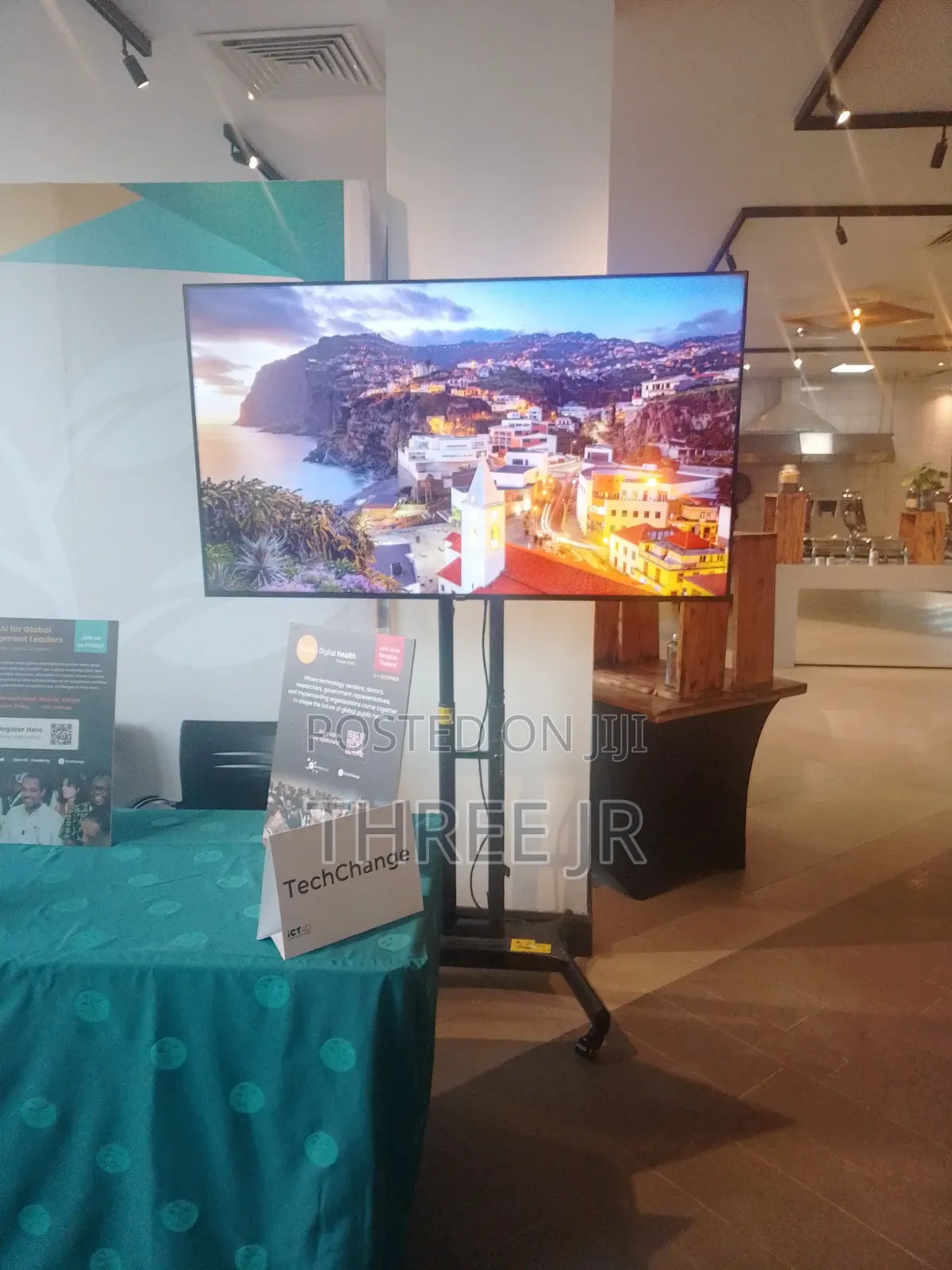 65inch Tv Screen for Hire in Exhibitions Set Up