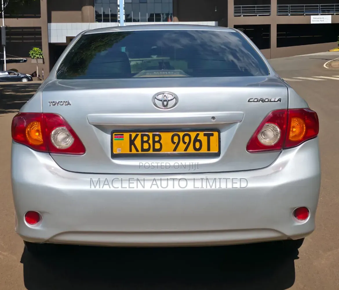Toyota Corolla 2008 Silver