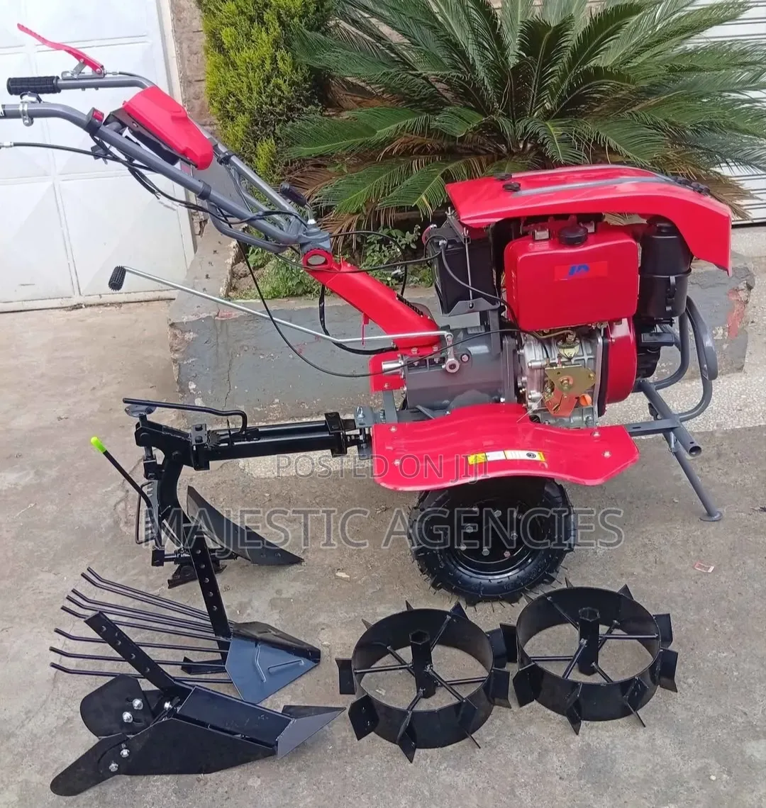 Diesel Powered 14hp Power Tiller
