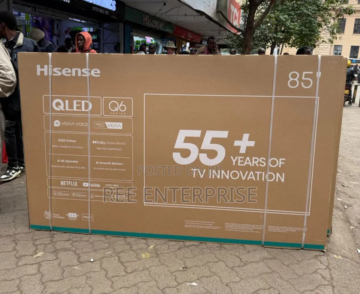 Hisense 85q6 Qled Brand New