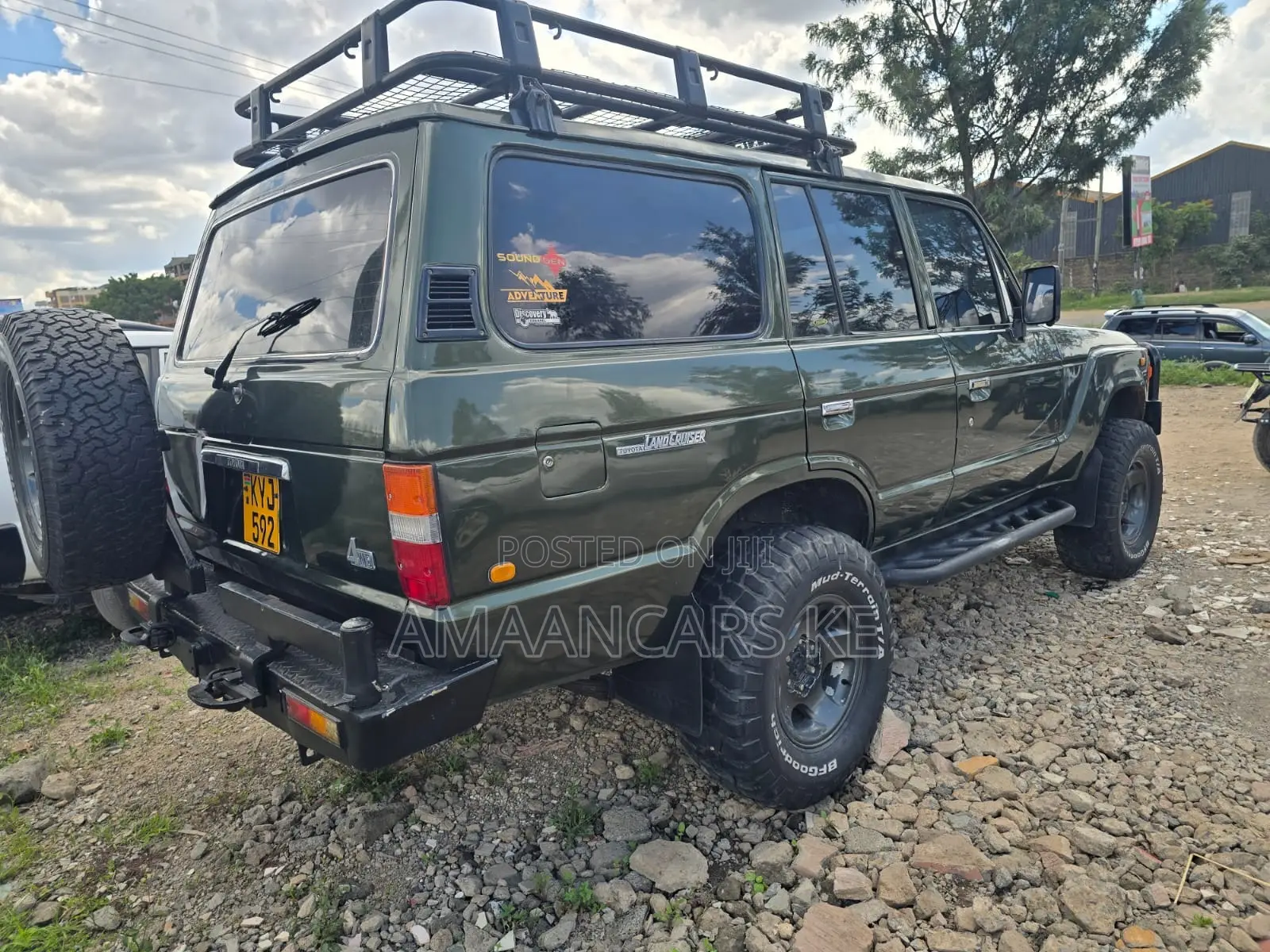 Toyota Land Cruiser 1987 Green
