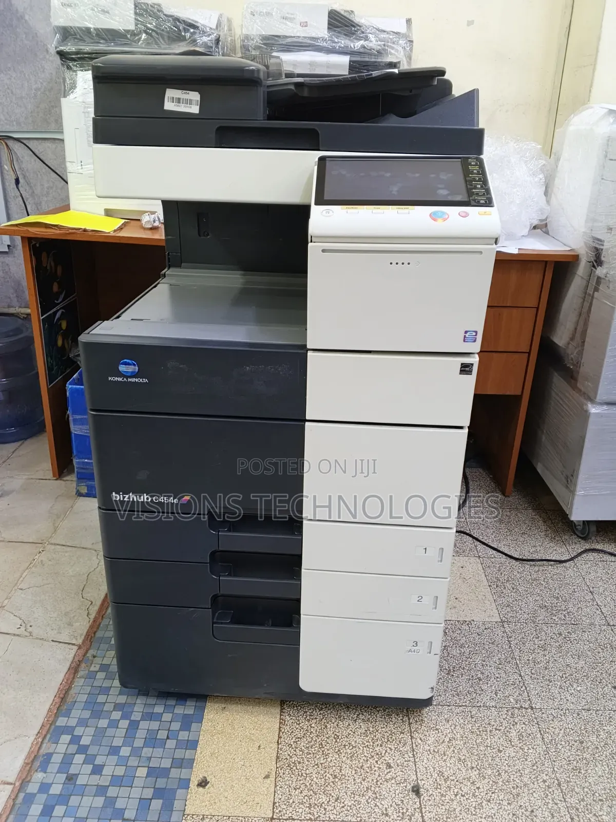 Bizhub C454e A3+ Colored Konica Minolta Mfp(3-Tray)