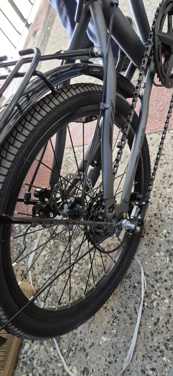 Bike Size 22 With Folding Frame and Steering