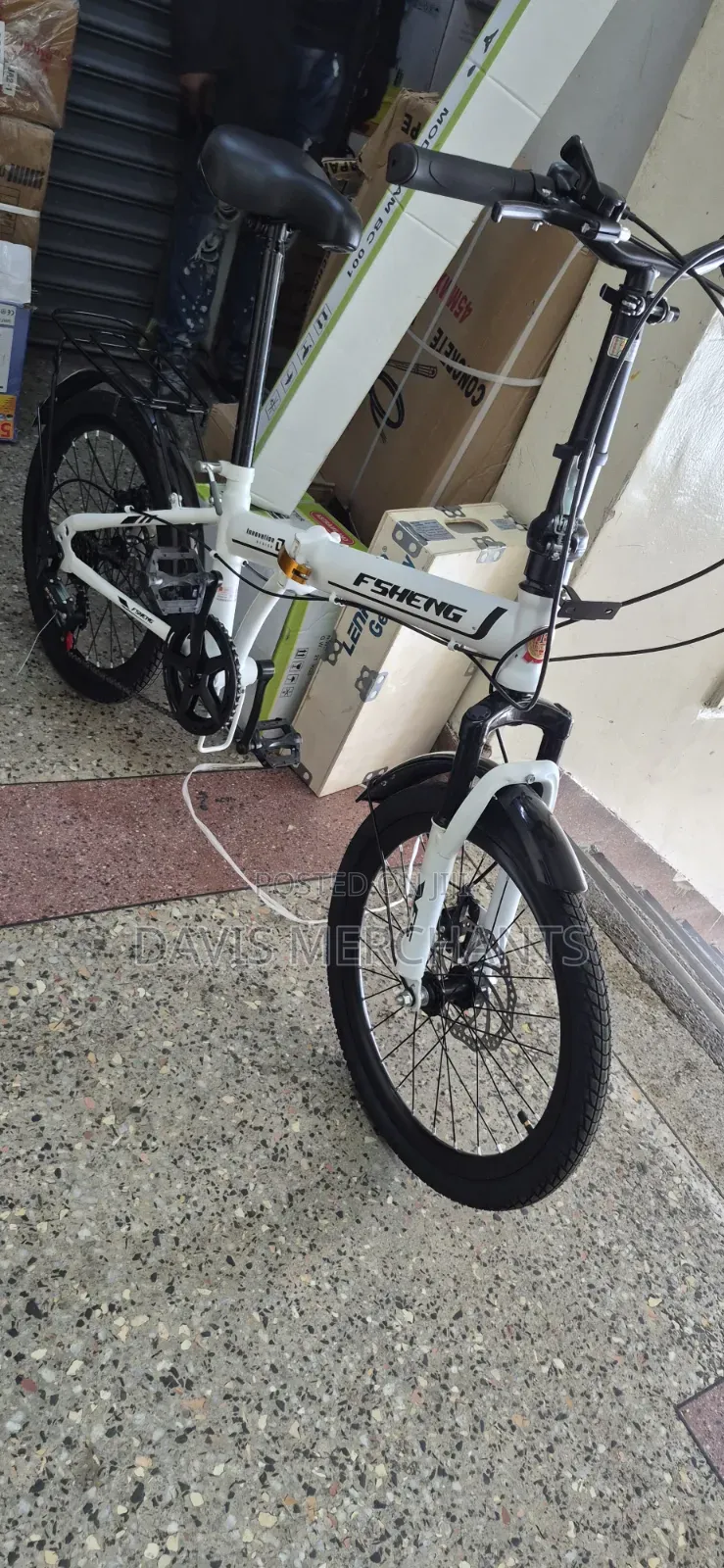 Bike Size 22 With Folding Frame and Steering