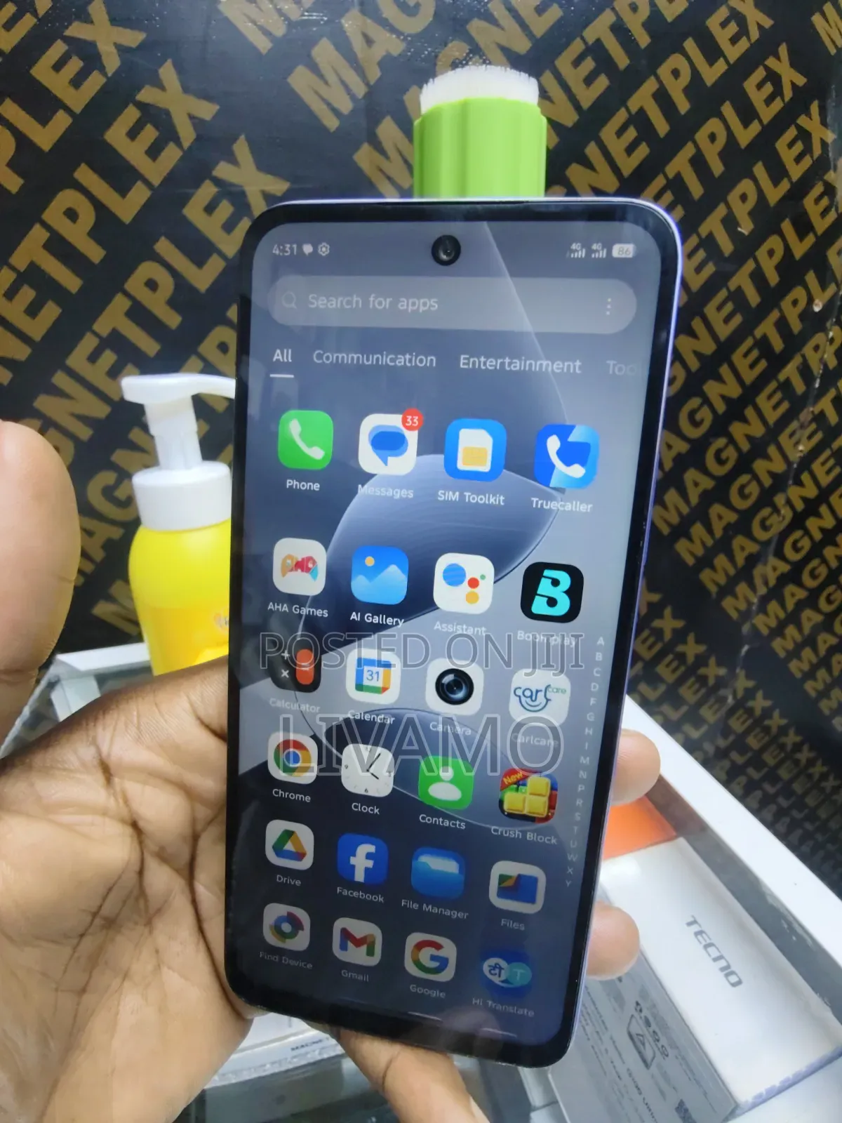 Infinix Hot 60i 128 GB Purple
