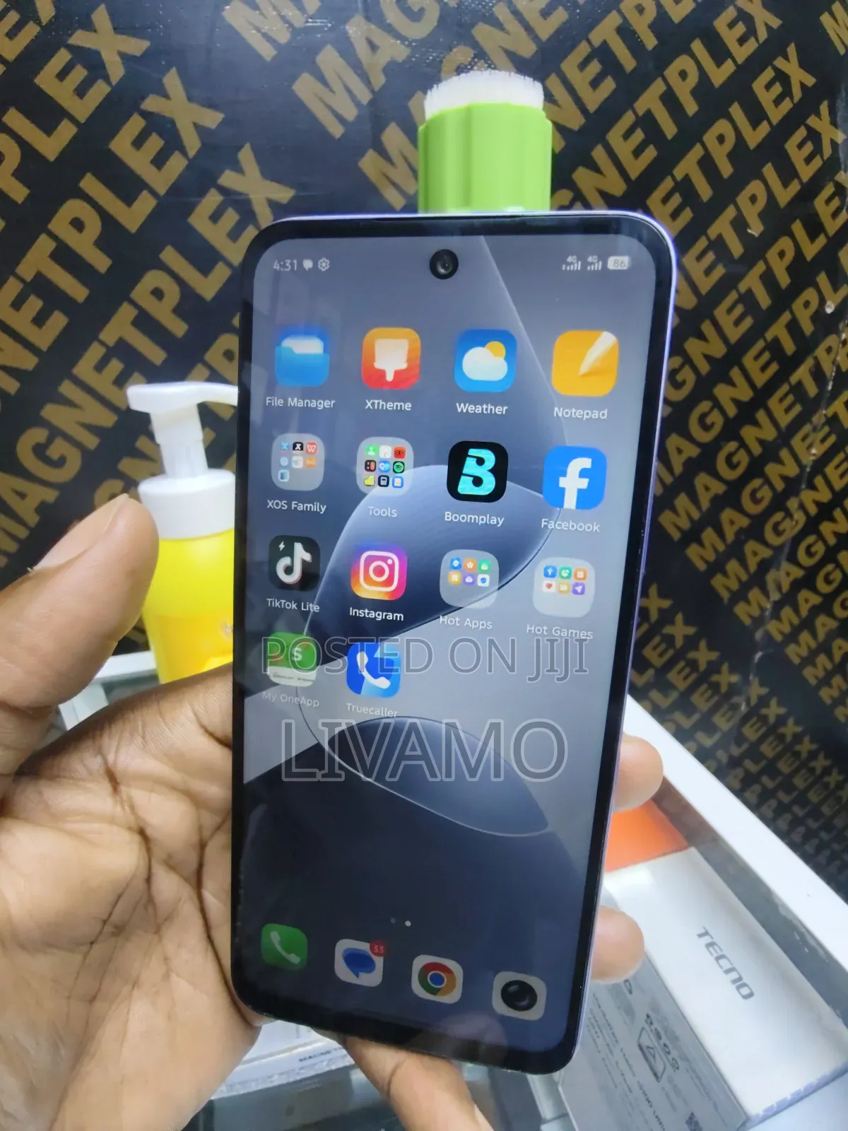 Infinix Hot 60i 128 GB Purple