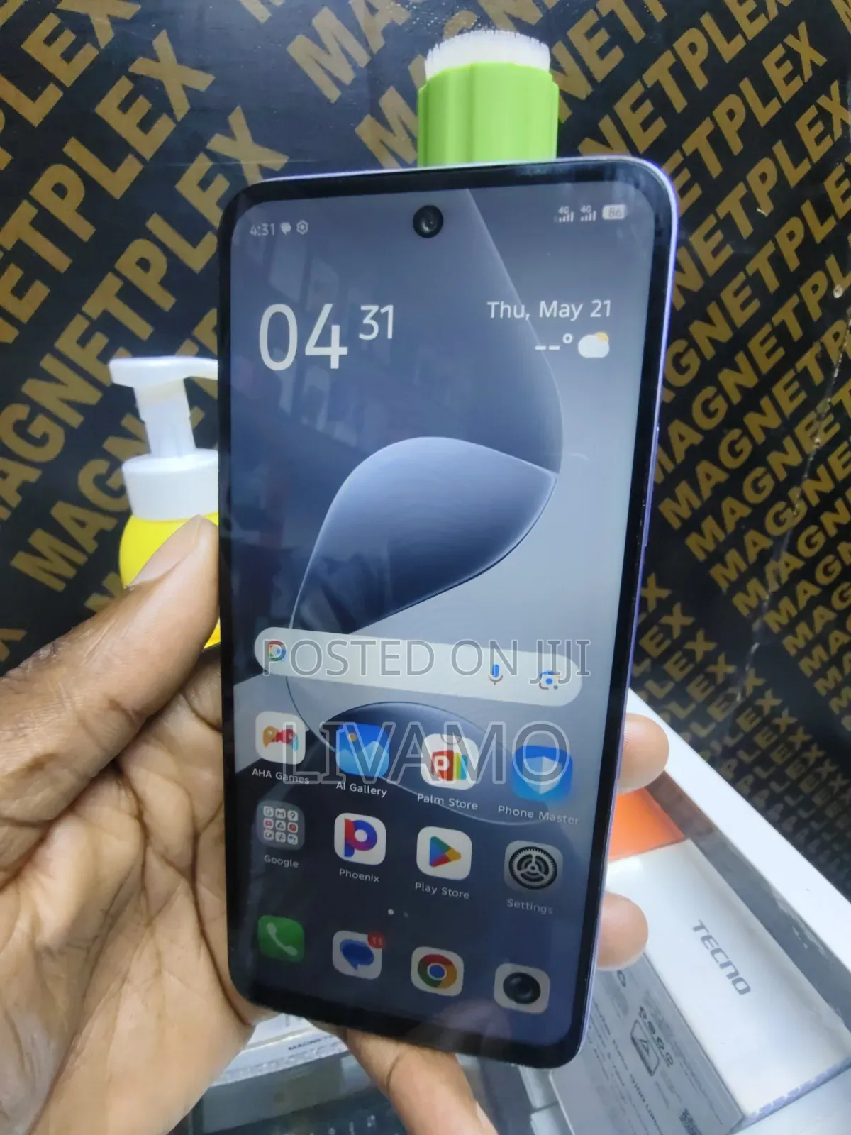 Infinix Hot 60i 128 GB Purple