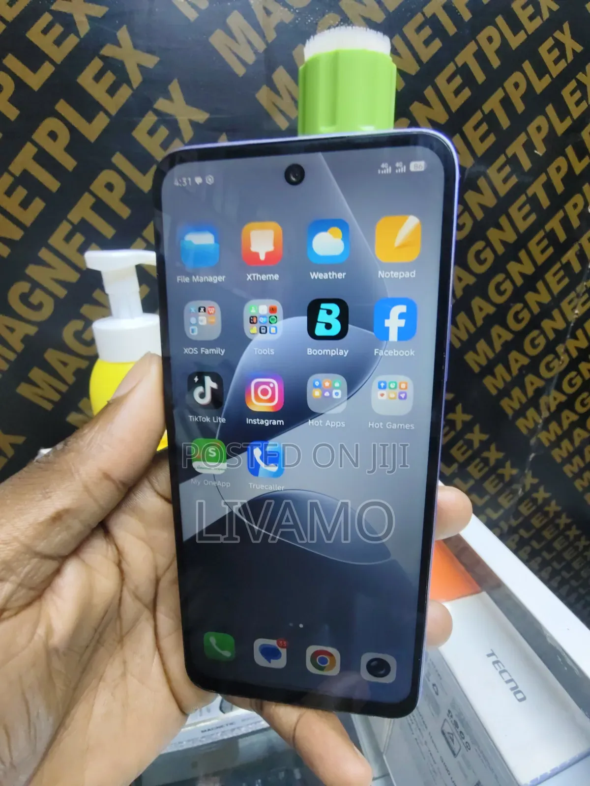 Infinix Hot 60i 128 GB Purple