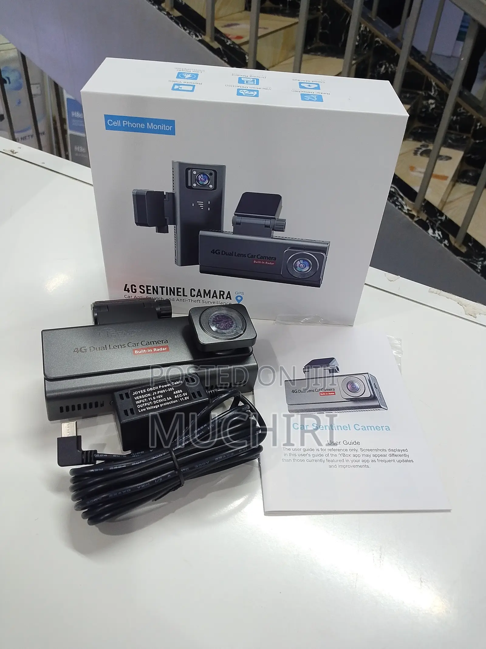 Wireless 4g Dashboard Surveillance Camera