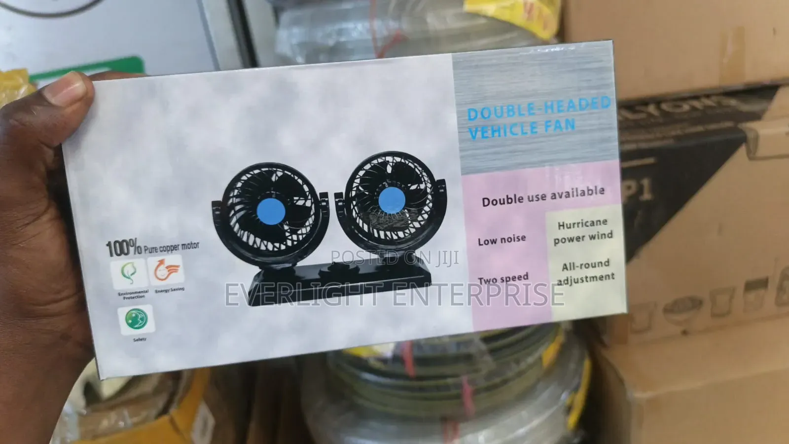 Car Fan Dual