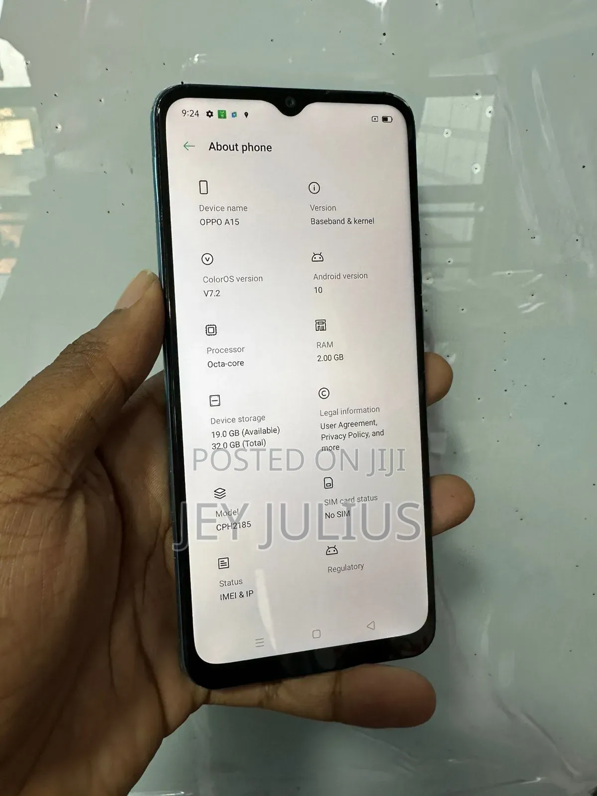 Oppo A15 32 GB Blue
