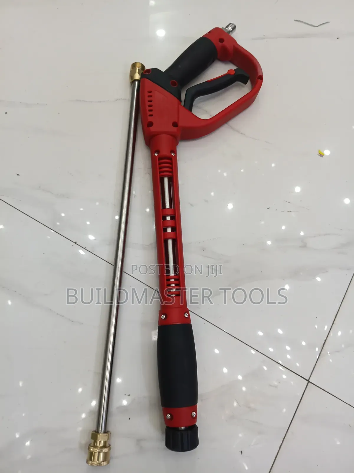 Red and Black High Pressure Washer Gun