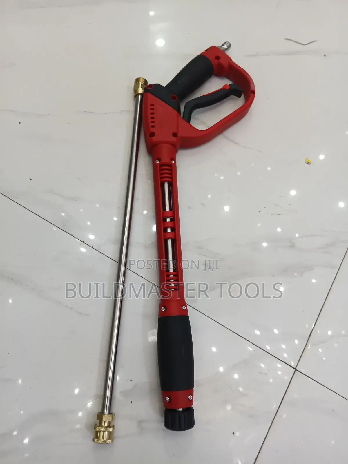 Red and Black High Pressure Washer Gun