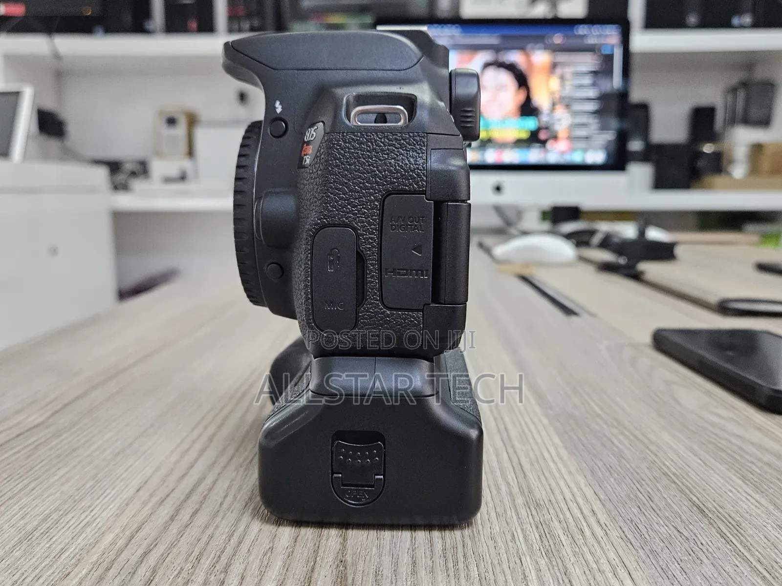 Canon Rebel T5i With Battery Grip