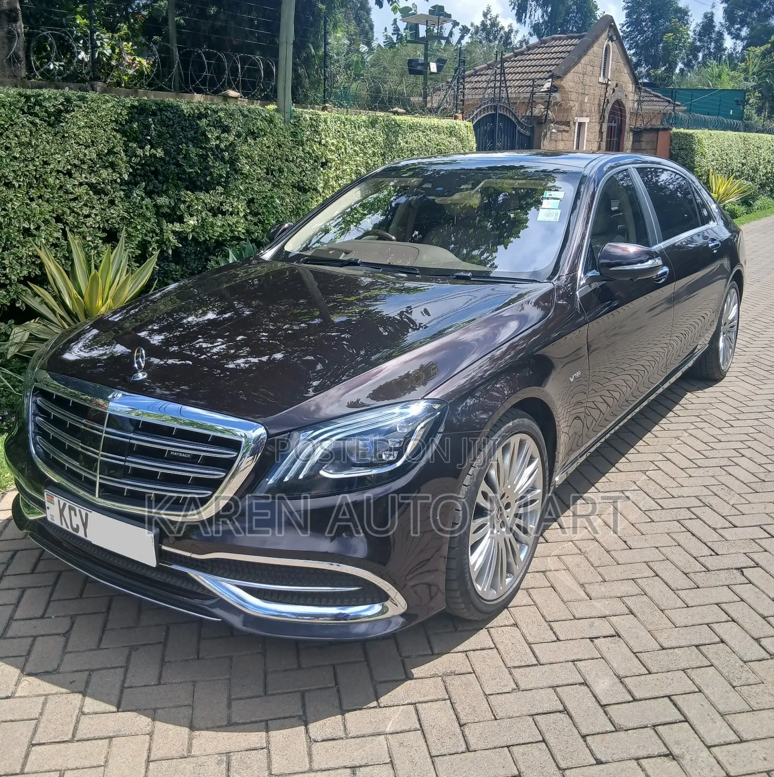 Mercedes-Benz S-Class 2018 Burgundy