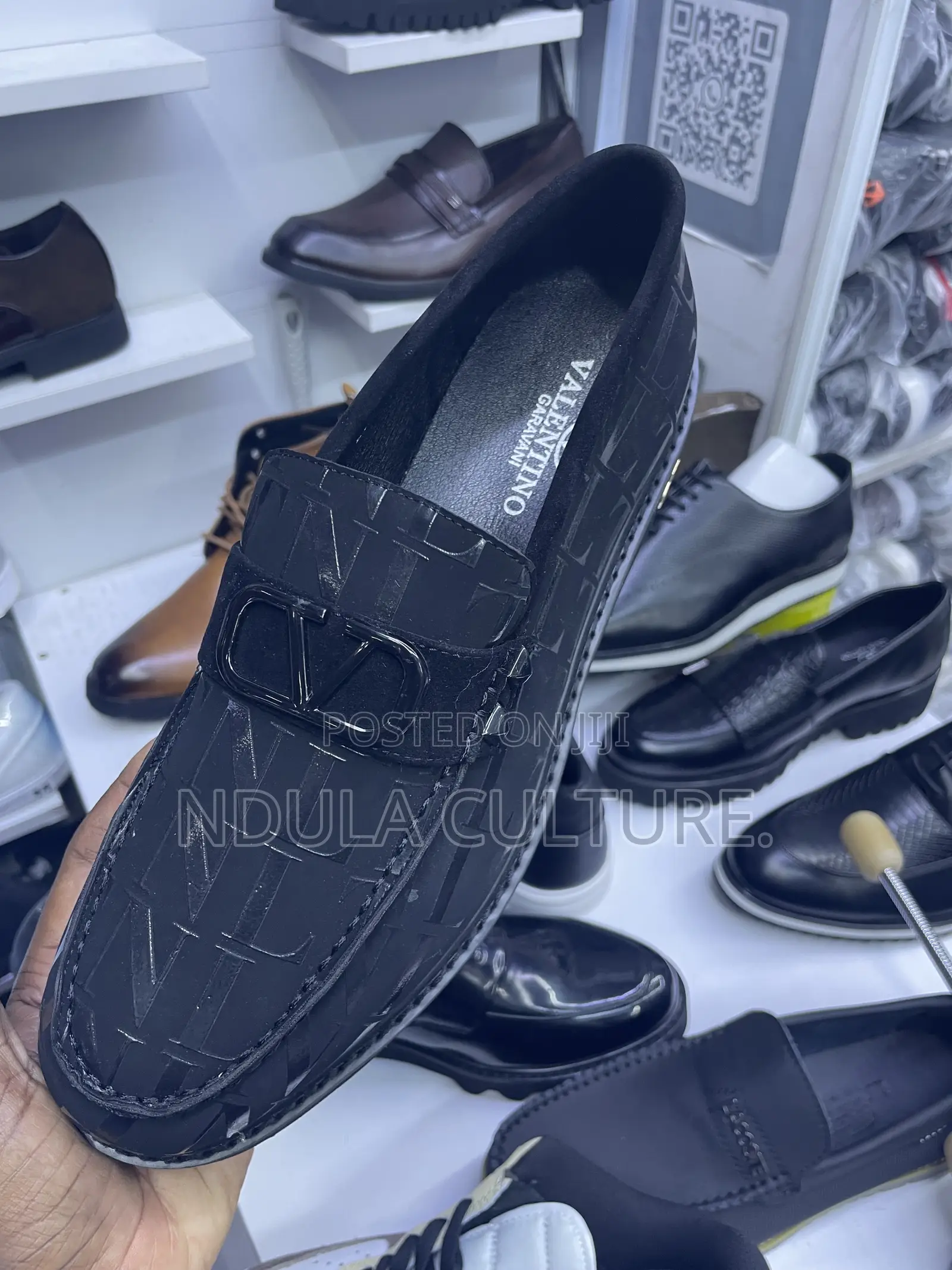 Wet Look Dress Designer Shoes for Men