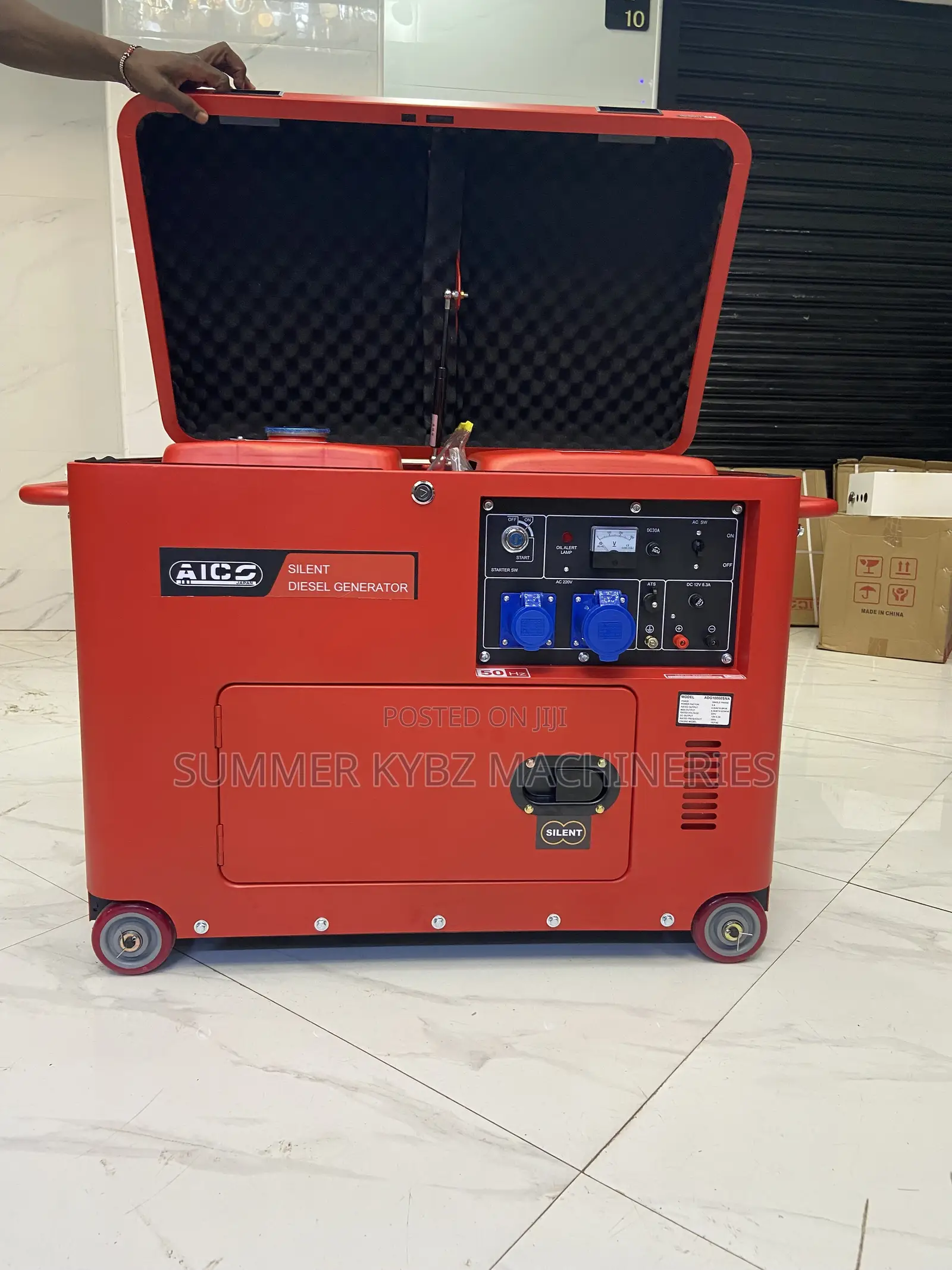 Classic and Powerful 15 Kva Silent Diesel Generator With Ats