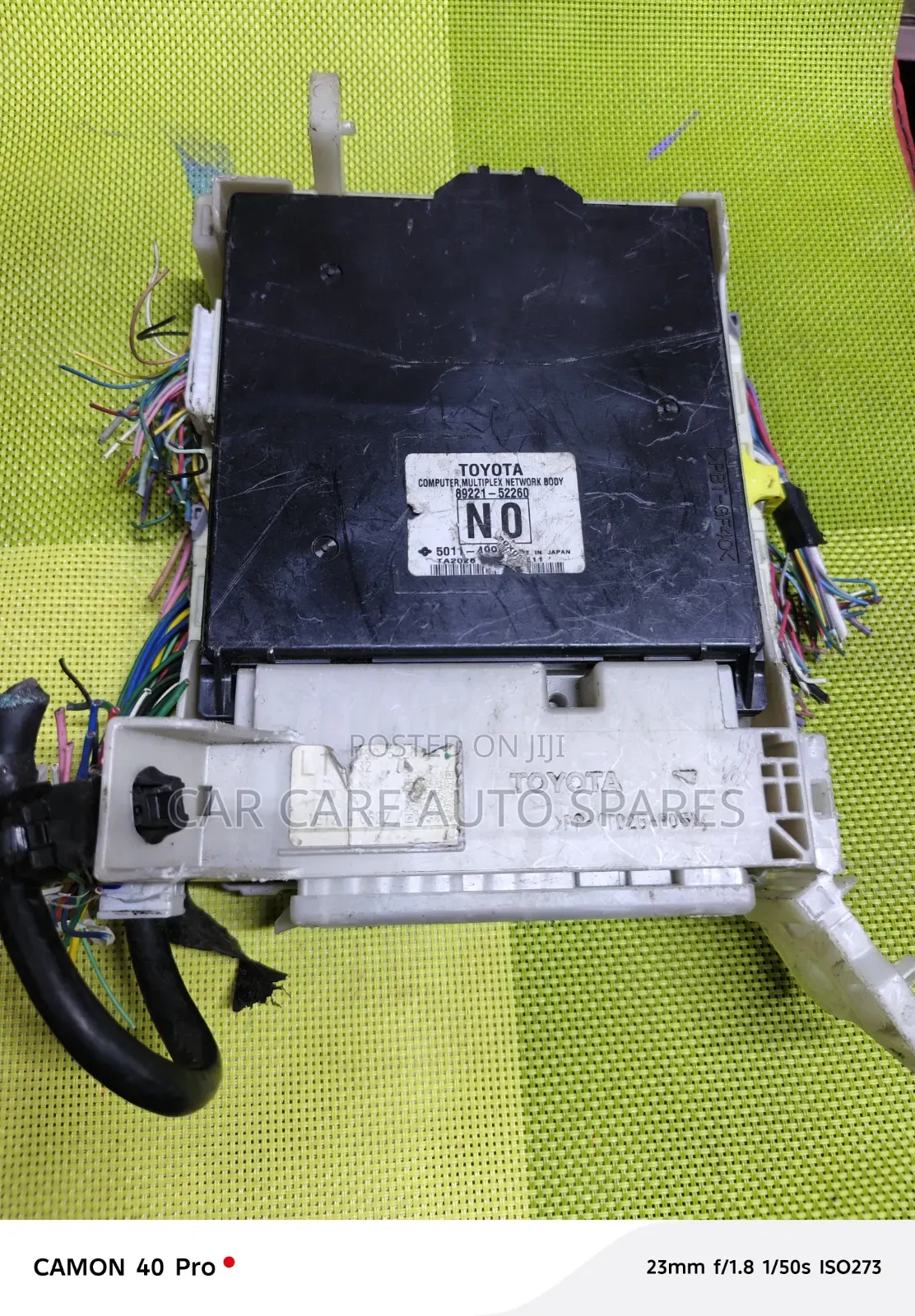 Fuse Box Toyota Vitz