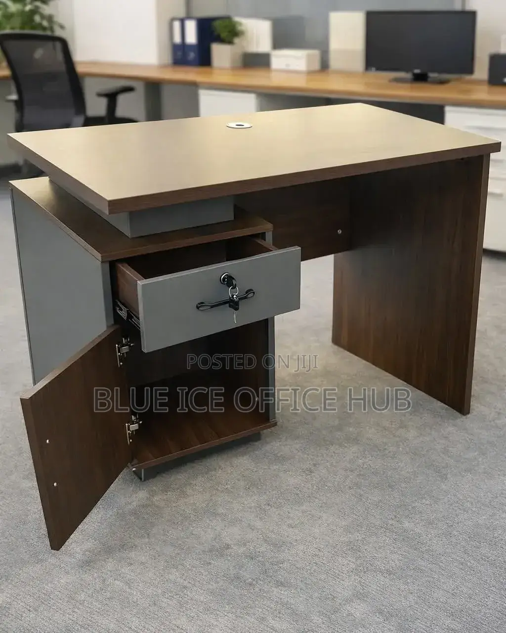 120cm Office Executive Chair With Storage