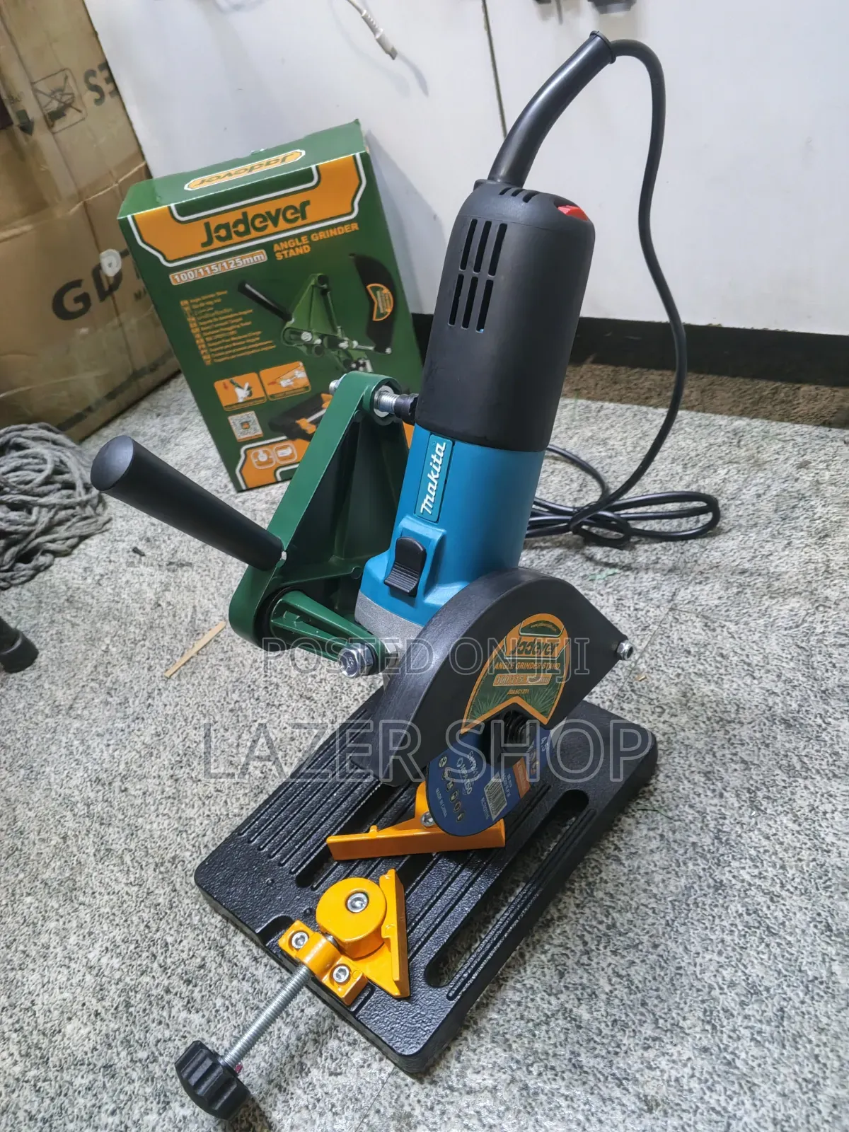 Angle Grinder Stand+Grinder