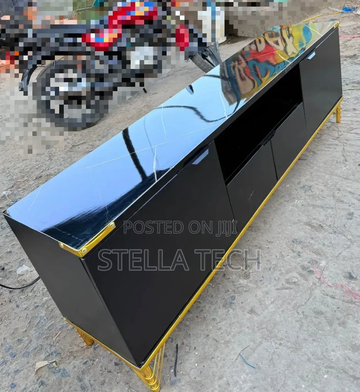 6 FTS Modern Executive Box Tv Stand