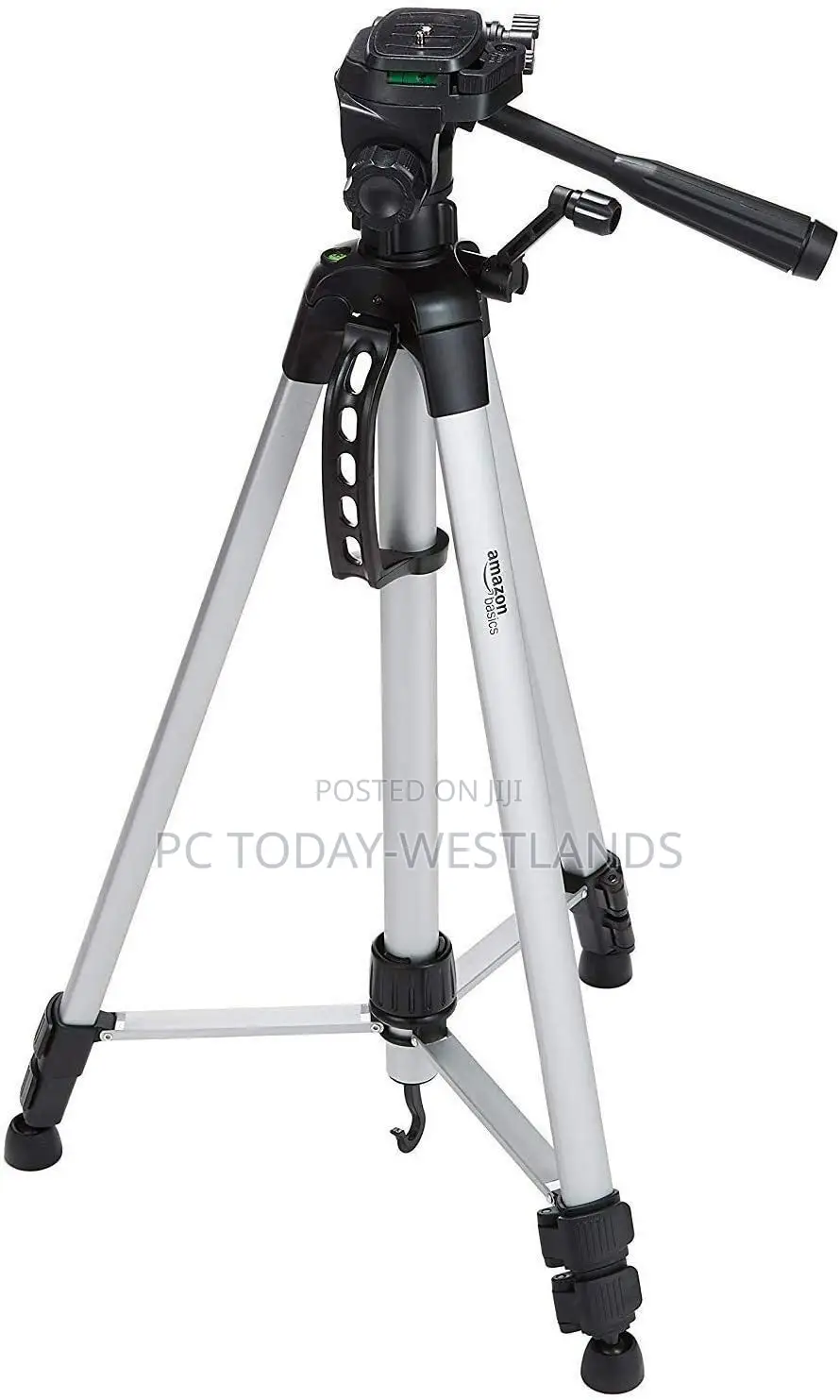 Amazon Basics 60-Inch Lightweight DSLR Tripod With Bag, Black