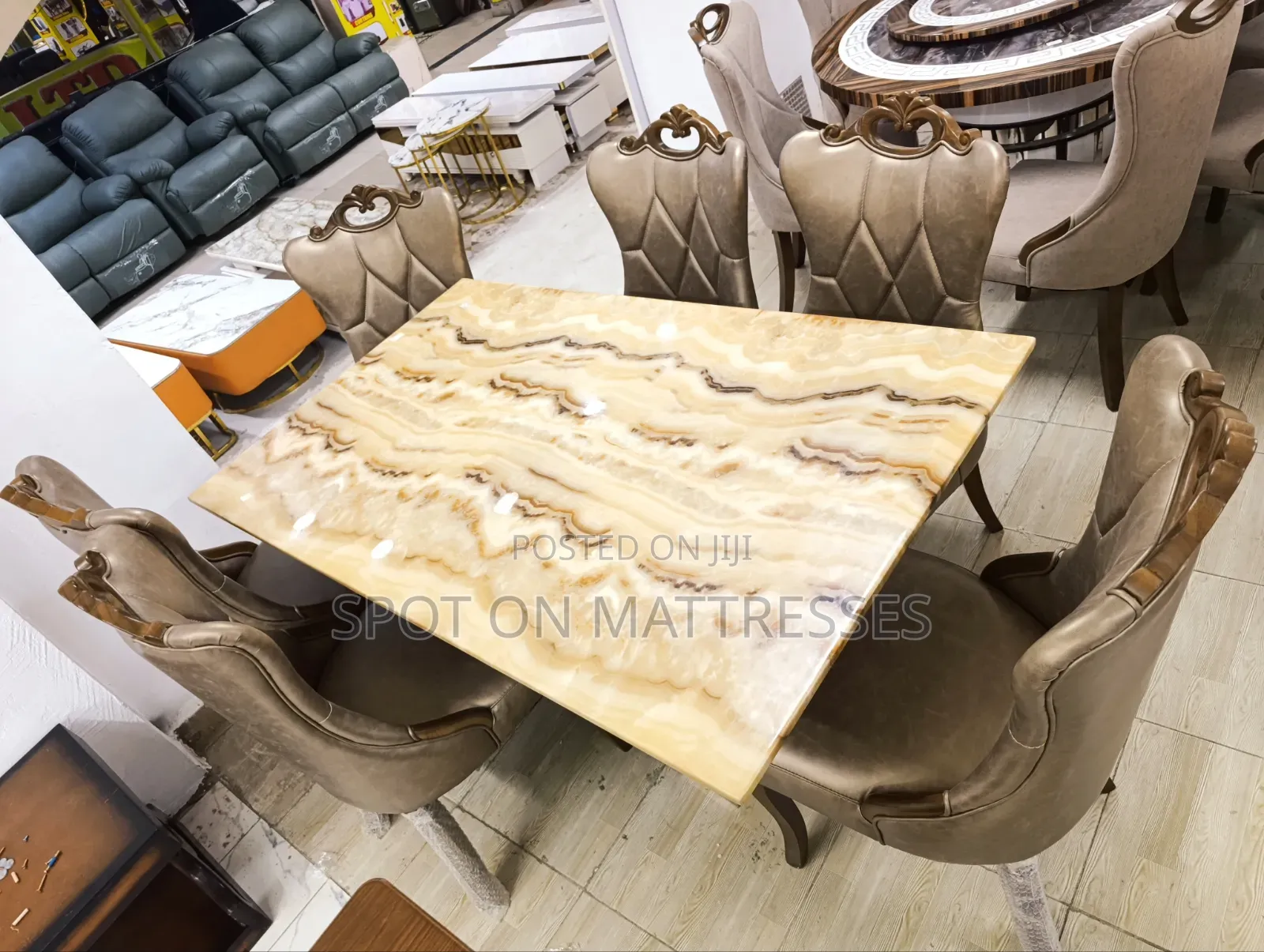 Fine Things! Classic 6-Seater Dining Table Set. Nationwide Delivery!