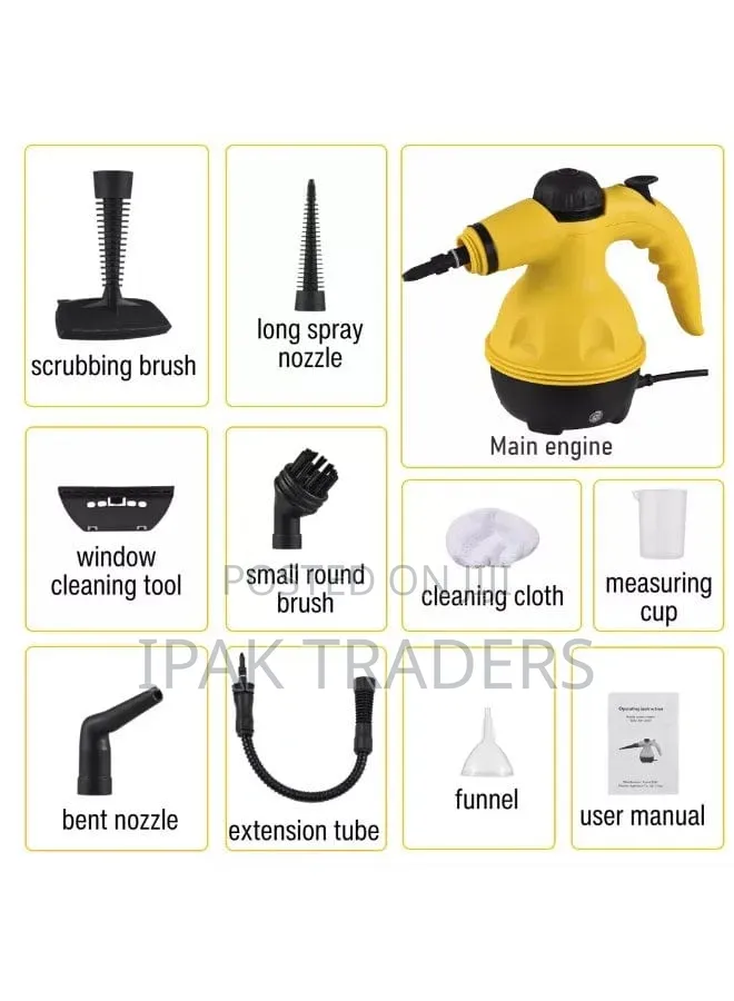 *New Arrival*
 **All Purpose Electric 9in1 Steam Cleaner