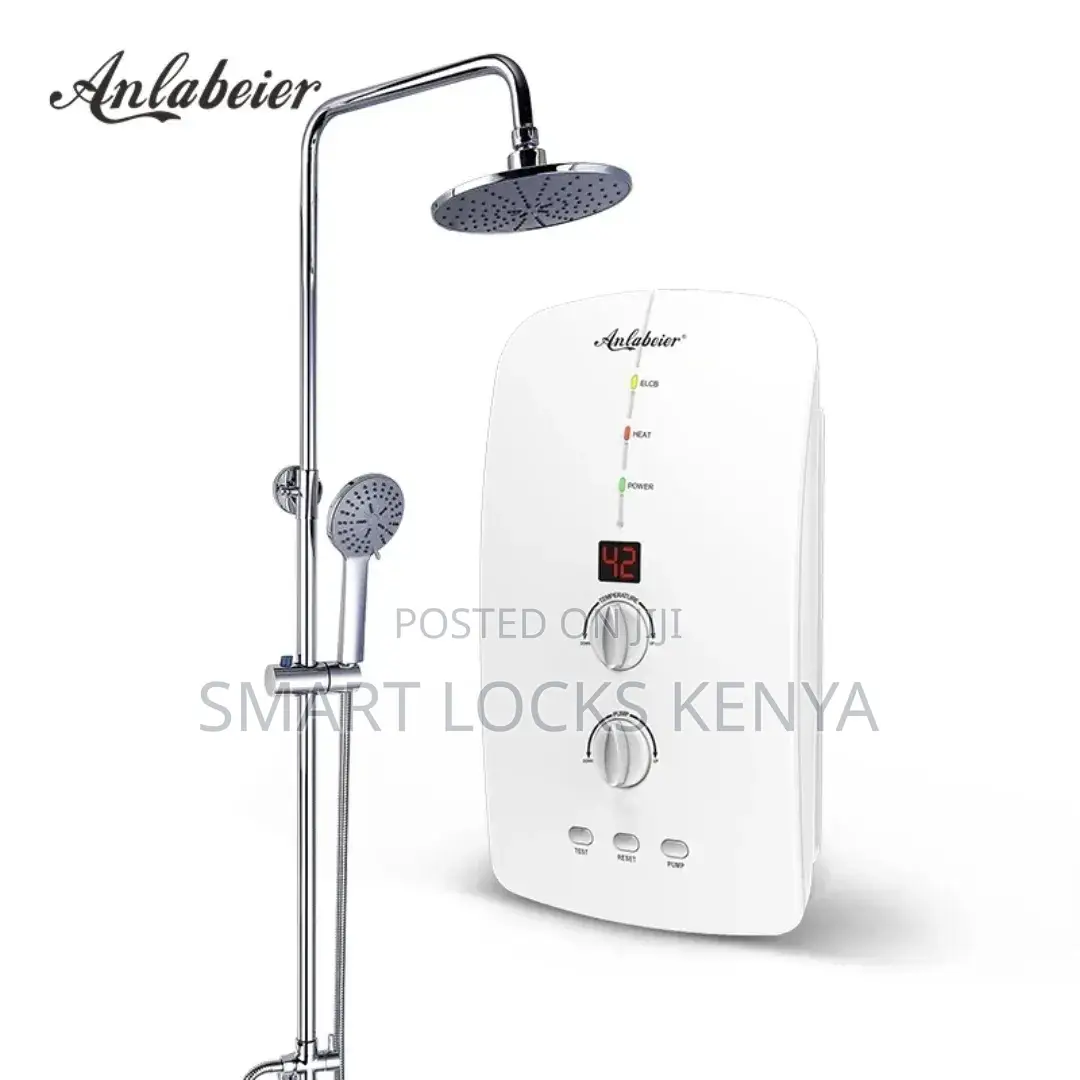 Instant Electric Water Heater With Booster Pump for Hotel Bathroom,