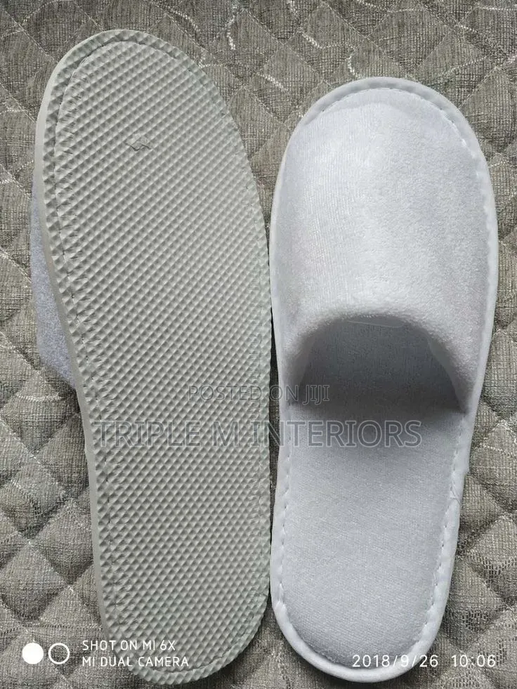 Cozy Indoor Hotel Hospitality Slippers