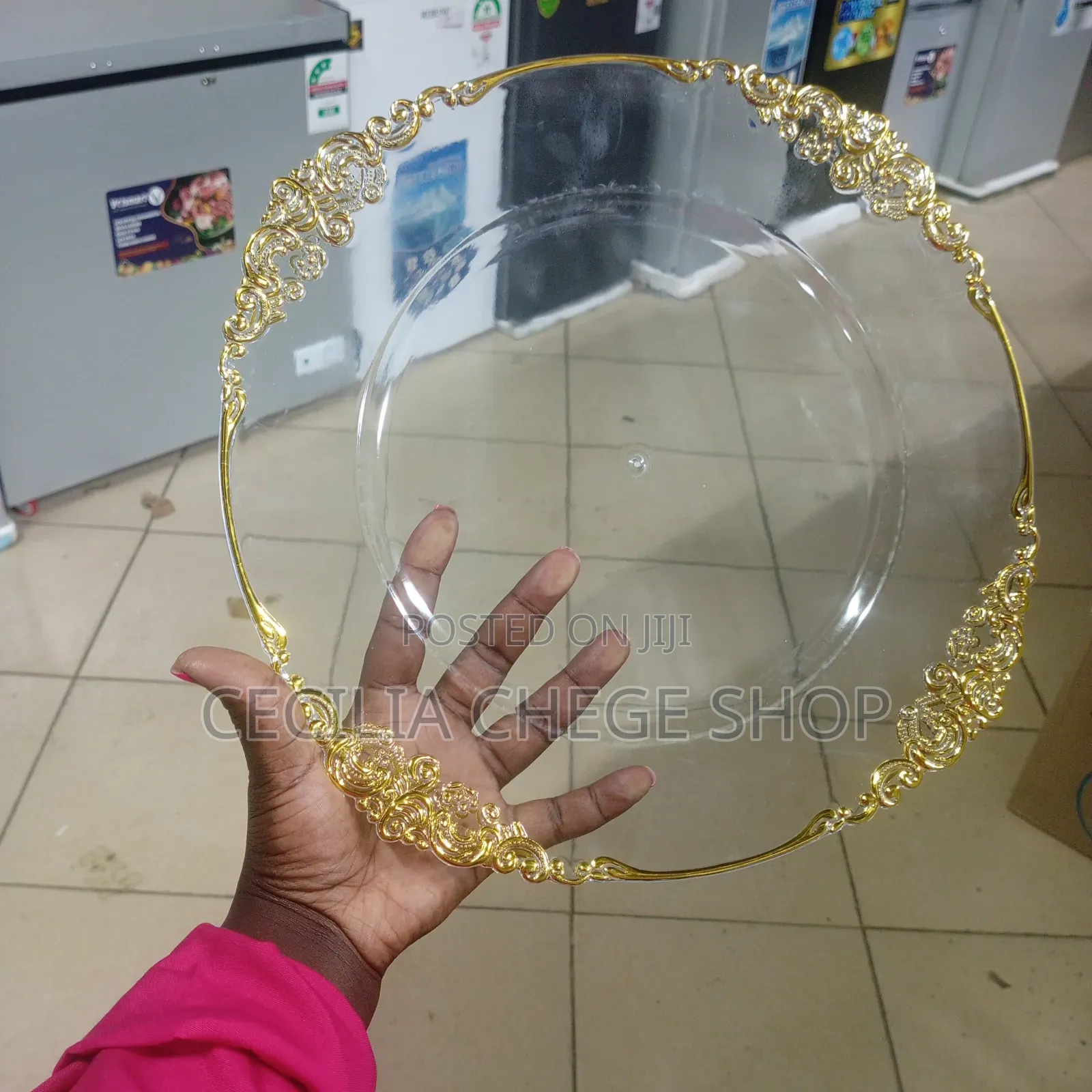 Charger Plate Clear