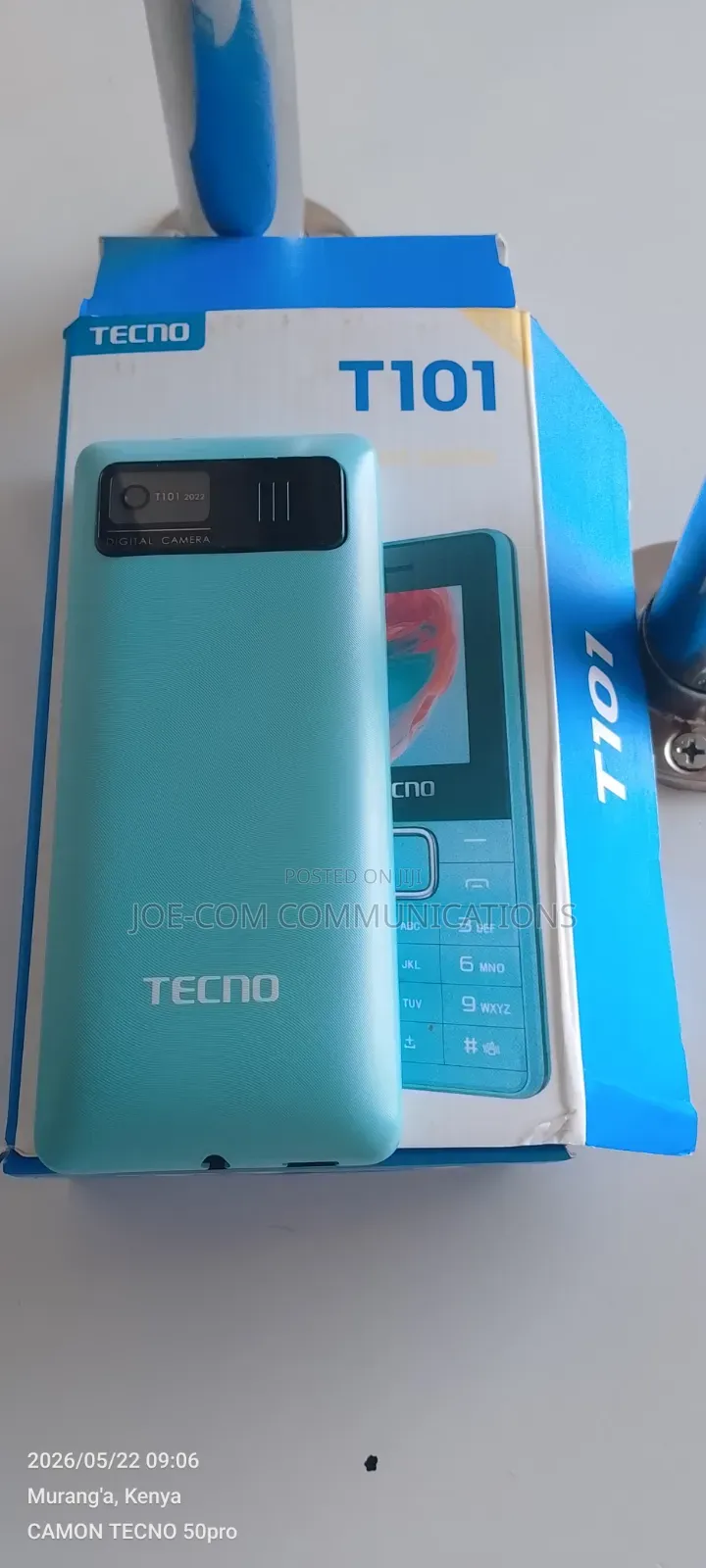 New Tecno T101 Blue