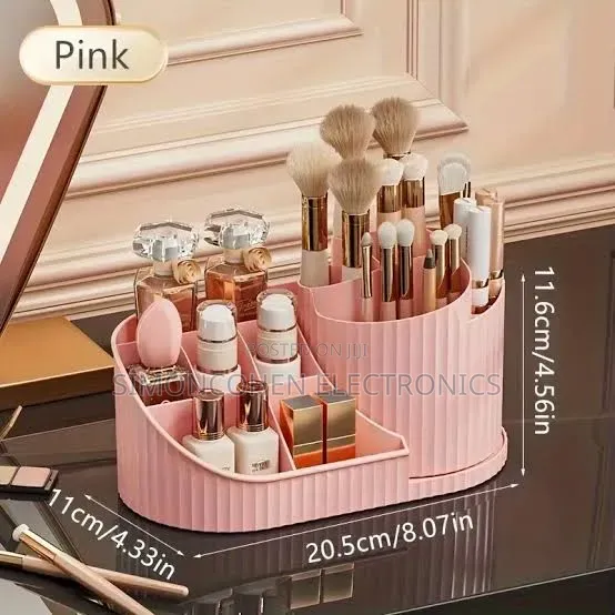 360° Rotatable Cosmetics Storage Organizer