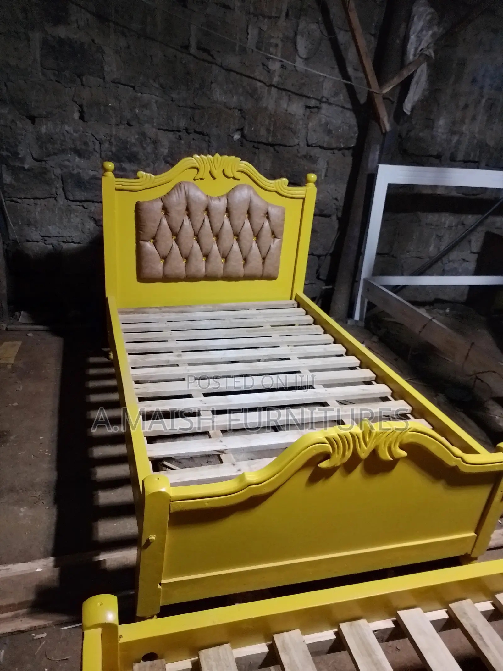 Yellow Board Bed