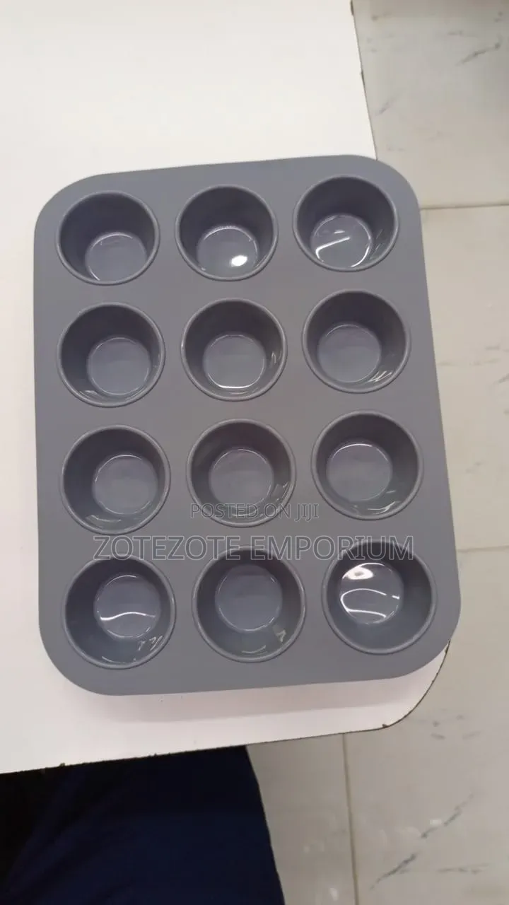 3d Silicone Cupcake Baking Tin
