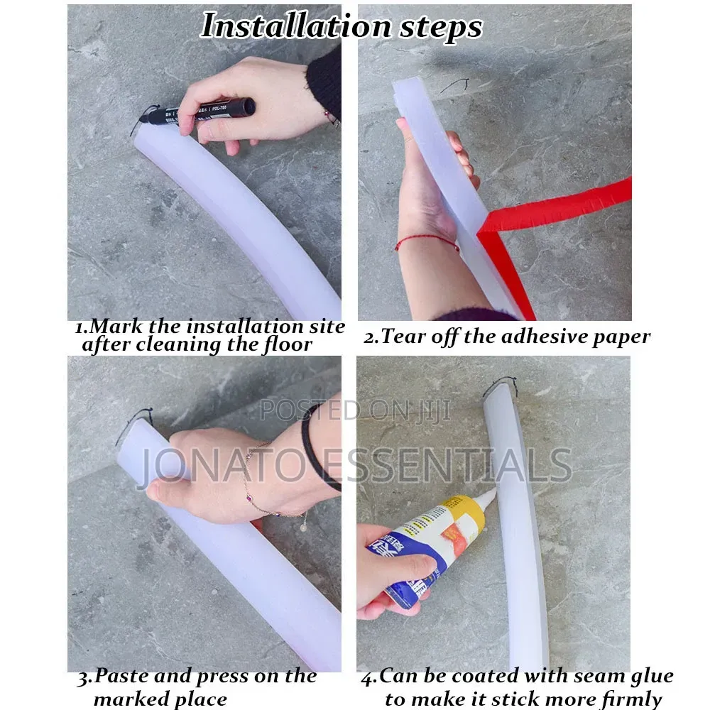 Water Blocking Strip, Shower Stripper