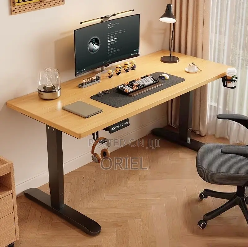 Office Desk : Office 2metres Electric Standing Adjustable Height Desk