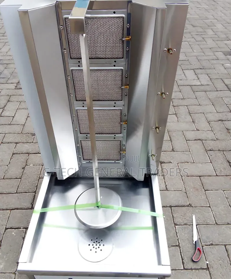 Commercial Shawarma 4 Gas Burner Energy Saver Machine